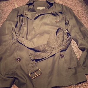 Olive green Michael Kors coat